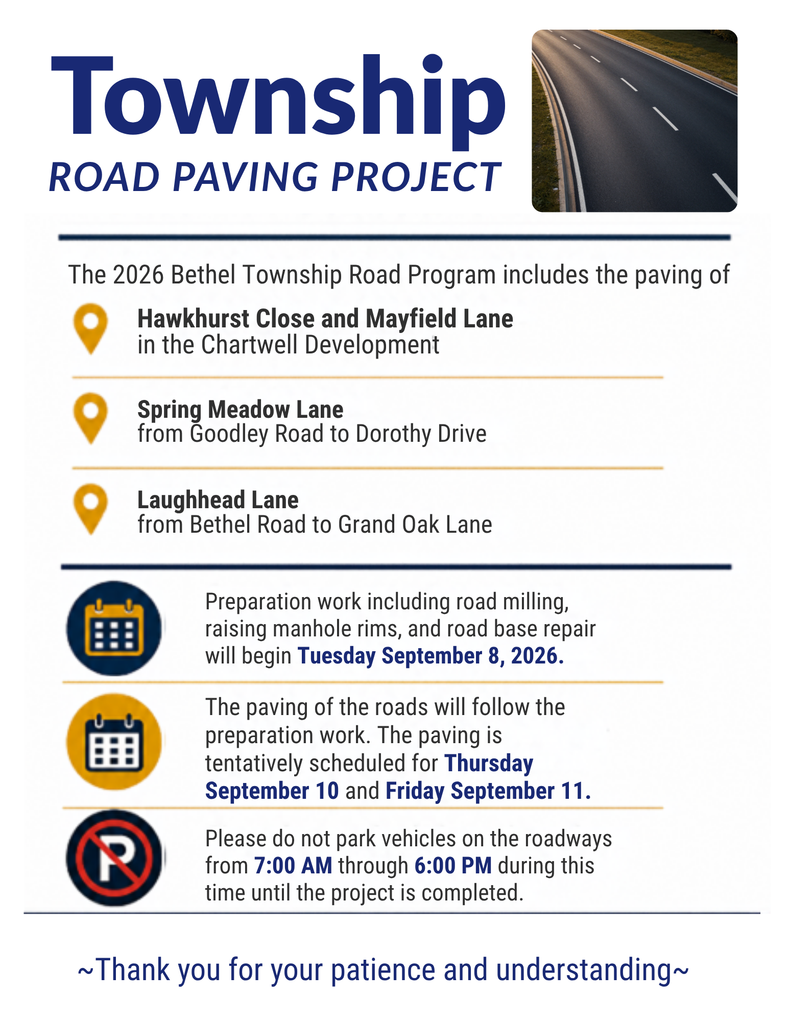 TownshipRoadPavingProject